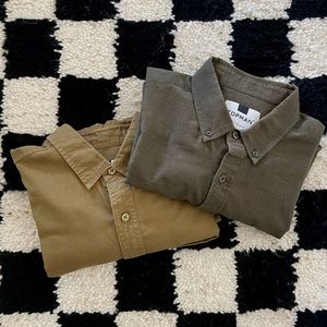 Topman button down long sleeve shirts